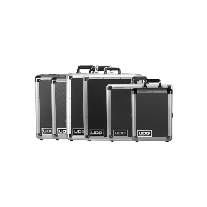 UDG Ultimate Pick Foam Flight Case Multi Format Turntable Silver
