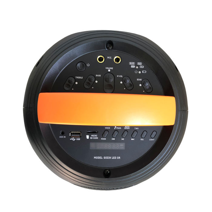 Sono portable Bluetooth multi-fonctions Or