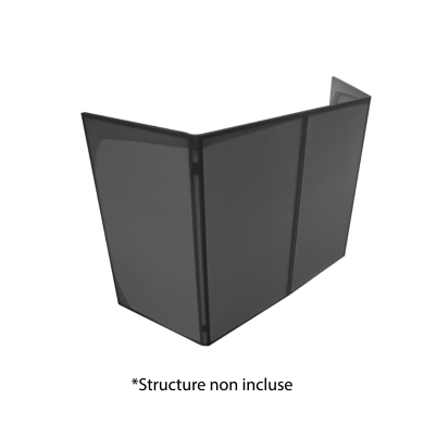 Lycra pour dj panel 140 black