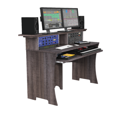 Station de Travail Home Studio Finition Bois