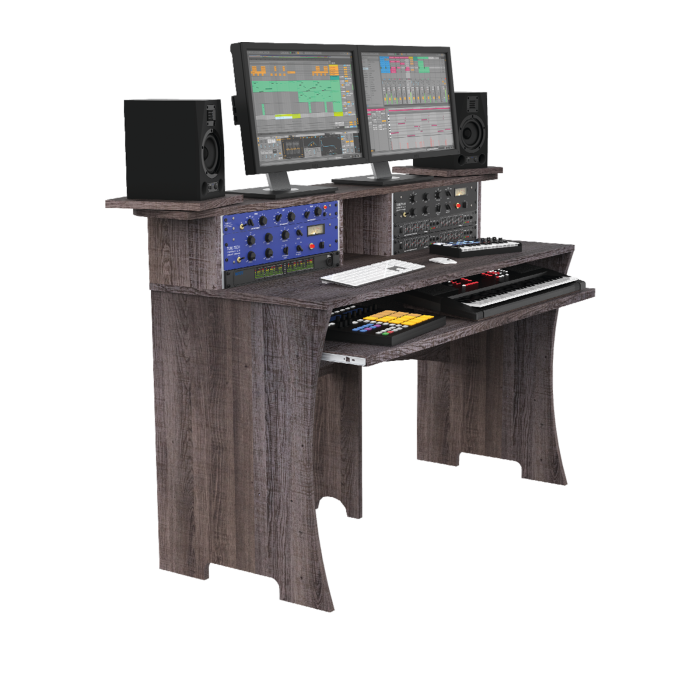 Station de Travail Home Studio Finition Bois