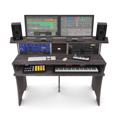 Station de Travail Home Studio Finition Bois