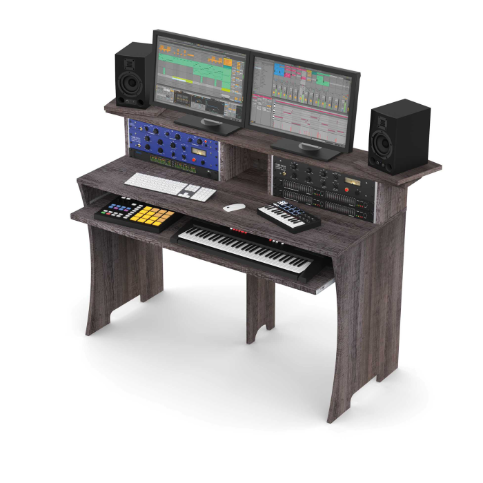 Station de Travail Home Studio Finition Bois