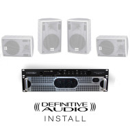 PACK INSTALL 4xNEF8 WH + 1xQUAD300D + 1xMEDIA PLAYER ONE