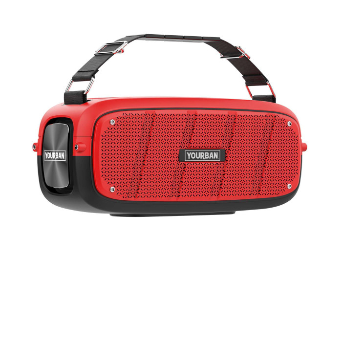 Enceinte Nomade Bluetooth Compacte - Couleur Rouge