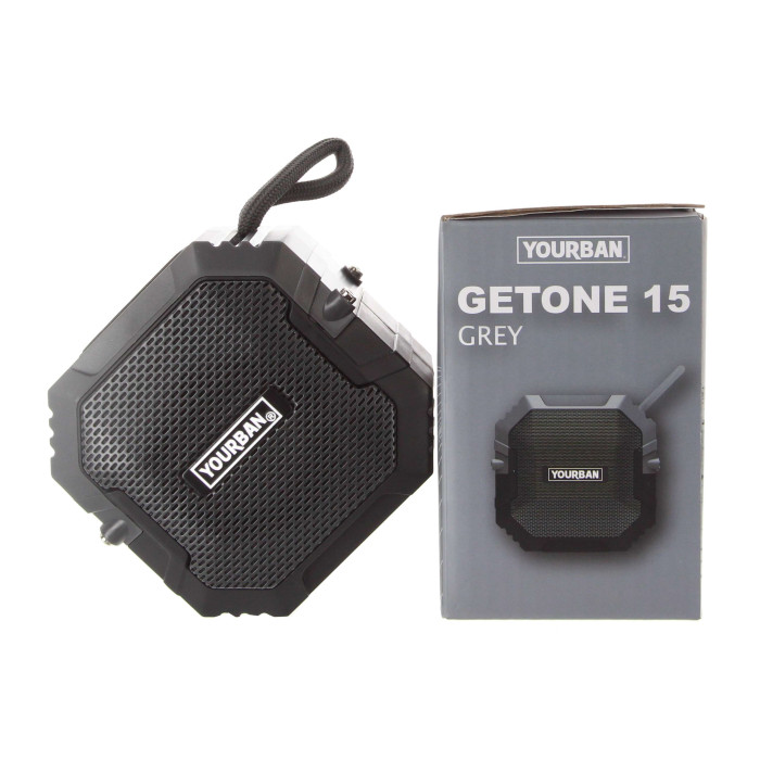 Enceinte Nomade Bluetooth Compacte - Couleur Grise