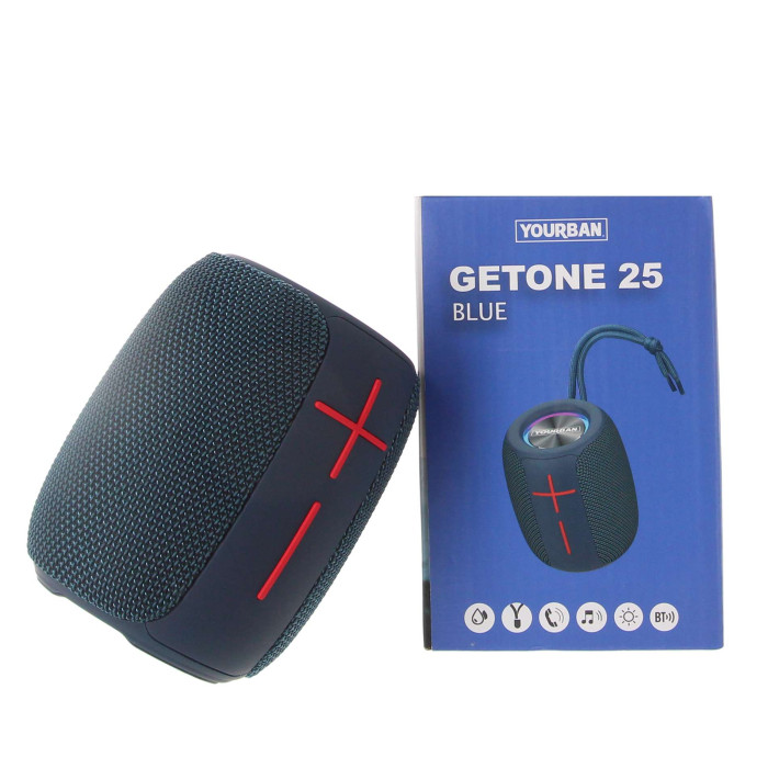 Enceinte Nomade Bluetooth Compacte - Couleur Bleu