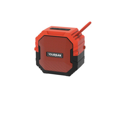Enceinte Nomade Bluetooth Compacte - Couleur Orange
