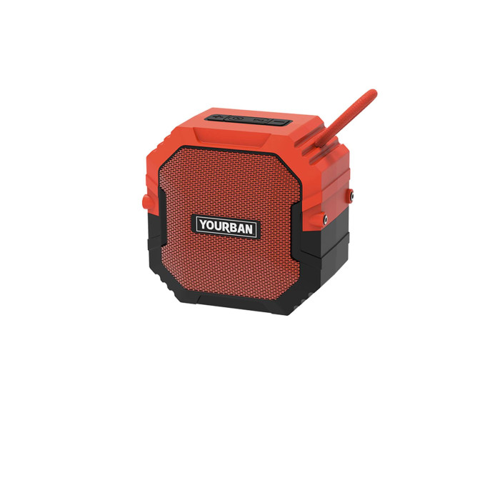 Enceinte Nomade Bluetooth Compacte - Couleur Orange