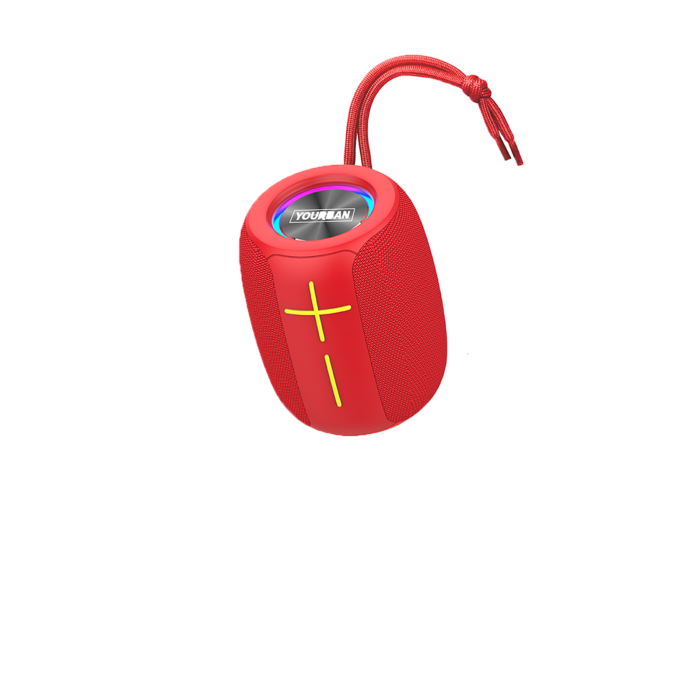Enceinte Nomade Bluetooth Compacte - Couleur Rouge