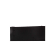 Meuble noir pour vinyles 45 tours