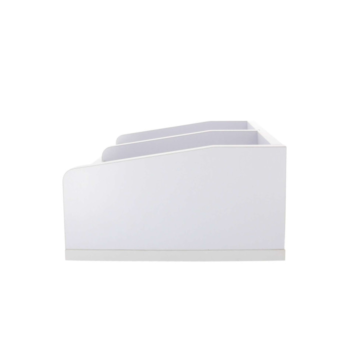 Meuble blanc pour vinyles 45 tours
