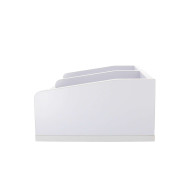 Meuble blanc pour vinyles 45 tours