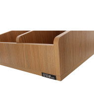 Meuble bois pour vinyles 45 tours
