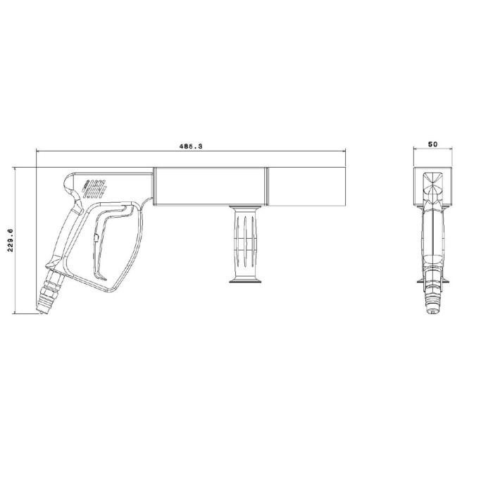 Pistolet à CO2