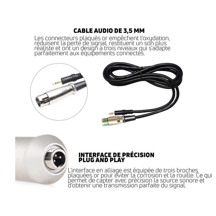 Pack micro + filtre