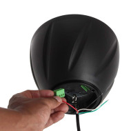 Enceinte suspendue plafond