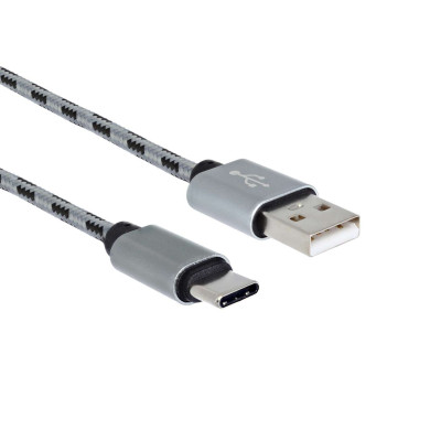Câble USB B-USB C 1M BL