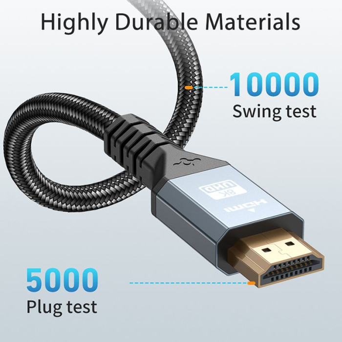8WARE High Speed HDMI Cable 1.8m Male to Male - Blister Pack main image 1