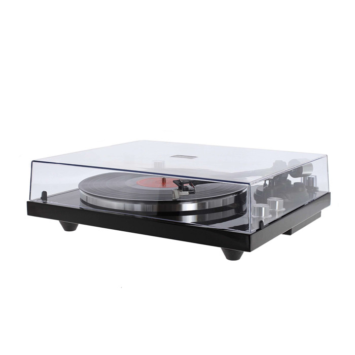 Platine vinyle hifi USB - finition noire