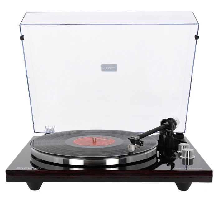 Platine vinyle hifi USB - finition bois
