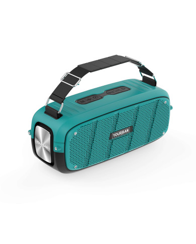 Enceinte Nomade Bluetooth Compacte - Couleur Bleue