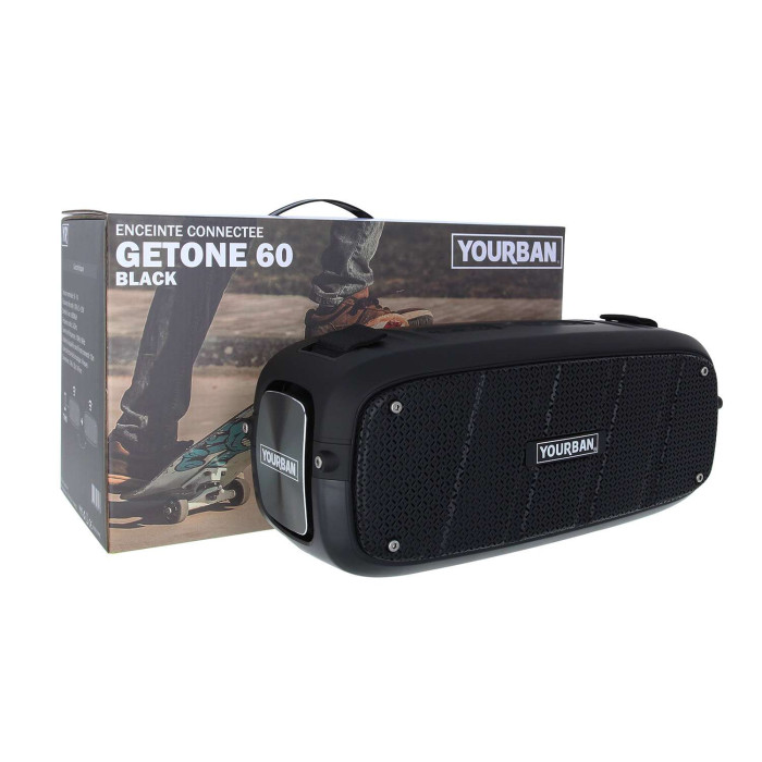 Enceinte Nomade Bluetooth Compacte - Couleur Noire