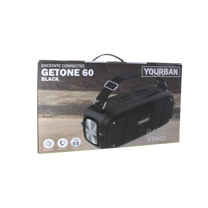 Enceinte Nomade Bluetooth Compacte - Couleur Noire