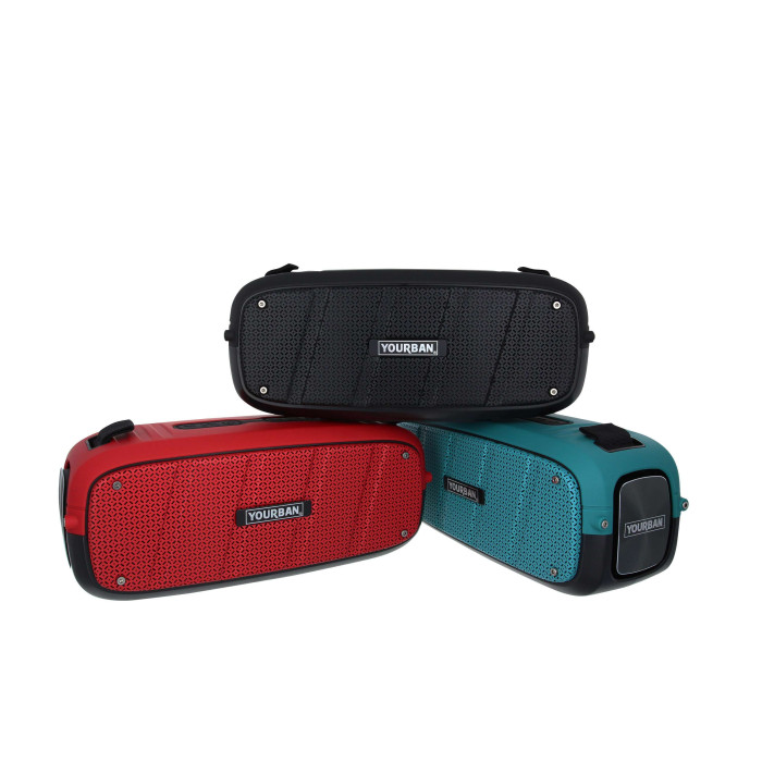 Enceinte Nomade Bluetooth Compacte - Couleur Bleue