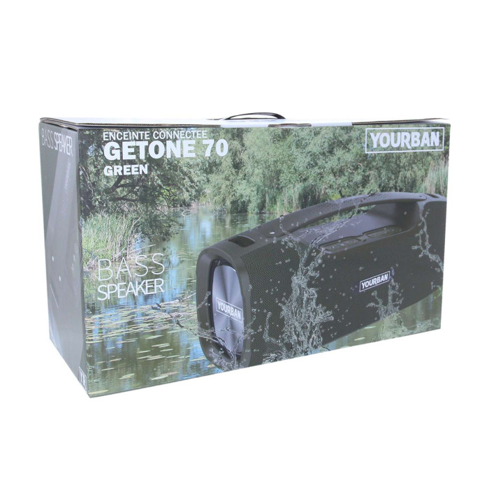 Enceinte Nomade Bluetooth Compacte - Couleur Vert