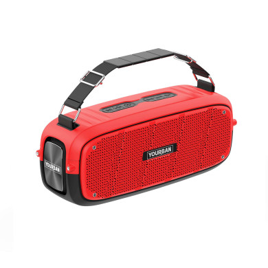 Enceinte Nomade Bluetooth Compacte - Couleur Rouge