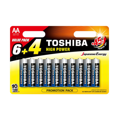 Piles LR6 - Pack de 6