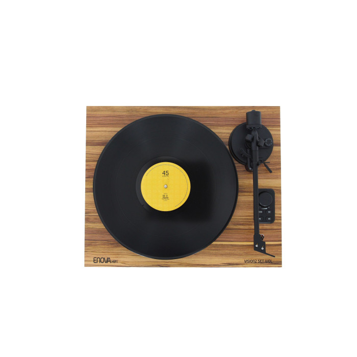 Pack Platine vinyle hifi USB/Bluetooth - finition bois