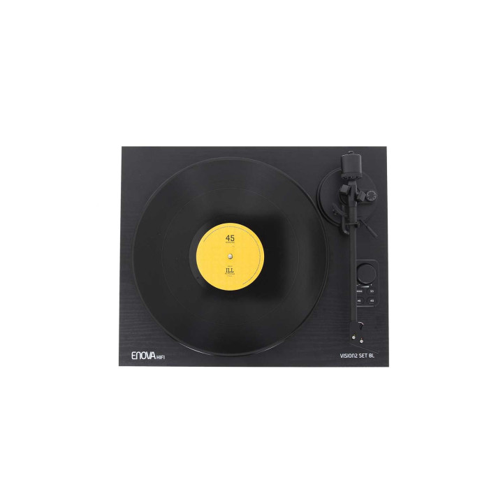 Pack Platine vinyle hifi USB/Bluetooth - finition noire