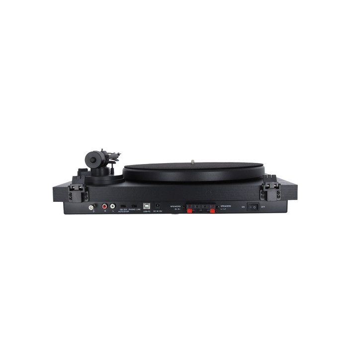 Pack Platine vinyle hifi USB/Bluetooth - finition noire