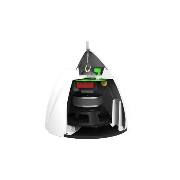 Enceinte suspendue plafond