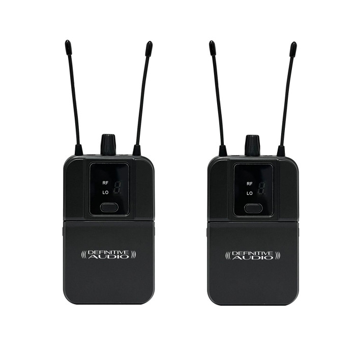 Système Ear-Monitor UHF Double