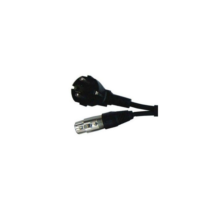 Câble d'alimentation 10m - XLR 3 PIN Mâle - XLR 3 PIN Femelle