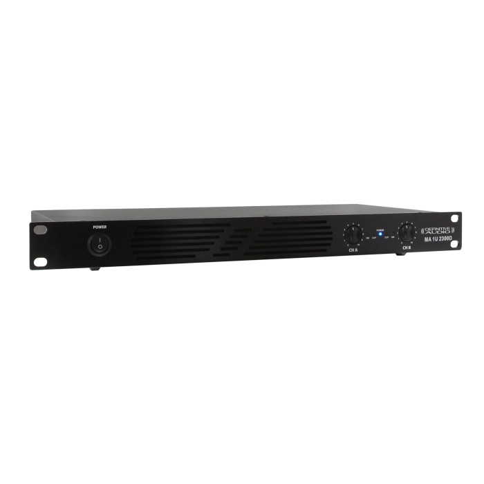 Amplificateur 1U 2x300W RMS sous 4 ohms