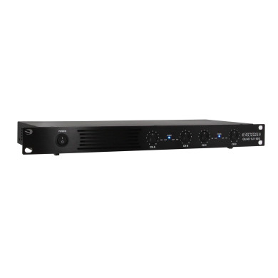 Amplificateur 1U 4x150W RMS sous 4 ohms