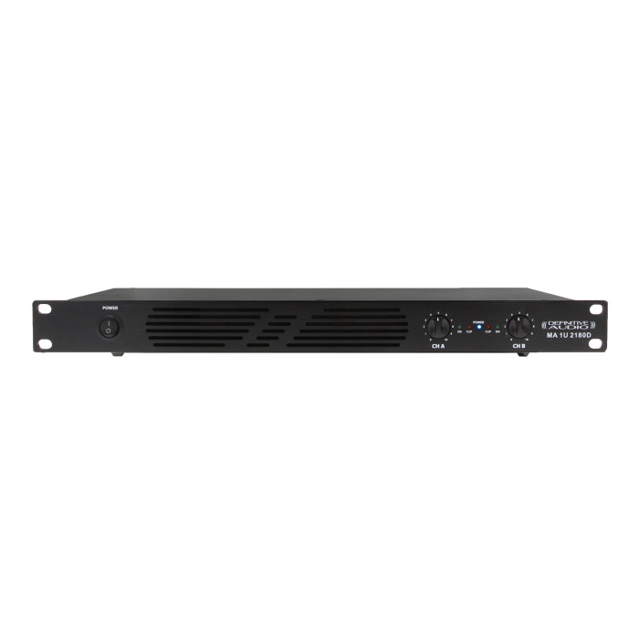 Amplificateur 1U 2x180W RMS sous 4 ohms