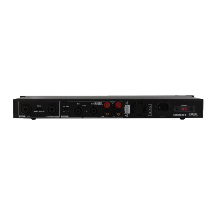 Amplificateur 1U 2x180W RMS sous 4 ohms