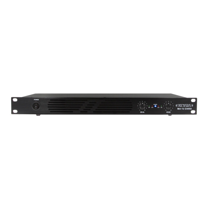 Amplificateur 1U 2x300W RMS sous 4 ohms