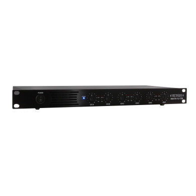 Amplificateur 1U 6x75W RMS sous 4 ohms