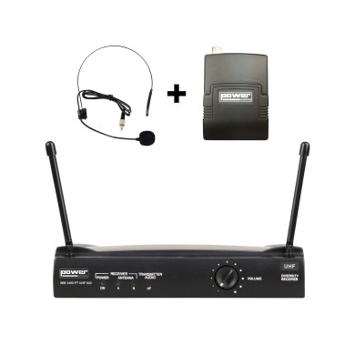 Simple Micro serre-tête + Emetteur de Poche PT UHF – Freq 640 Mhz