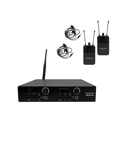 Système Ear-Monitor UHF Double