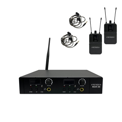 Système Ear-Monitor UHF Double