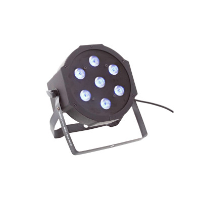 Par Slim 7 Leds de 9W 4-en-1