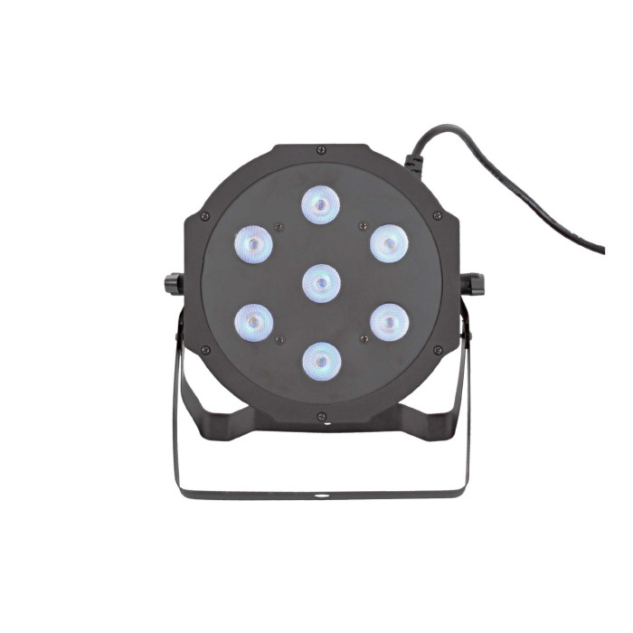 Par Slim 7 Leds de 9W 4-en-1