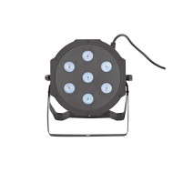 Par Slim 7 Leds de 9W 4-en-1